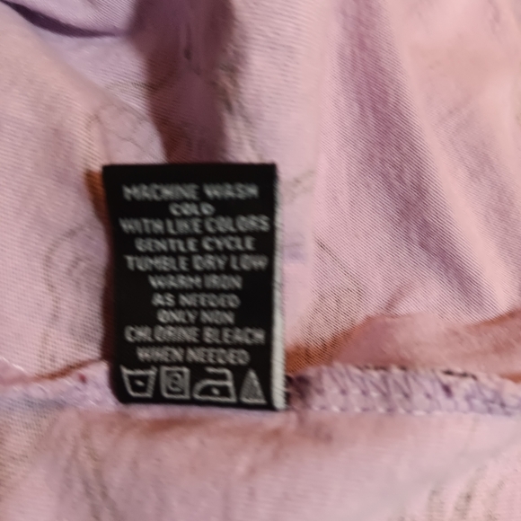 WXYZ Mens Large Graphic T-Shirt Purple Lavender Skulls Palm Tree - Picture 7 of 7